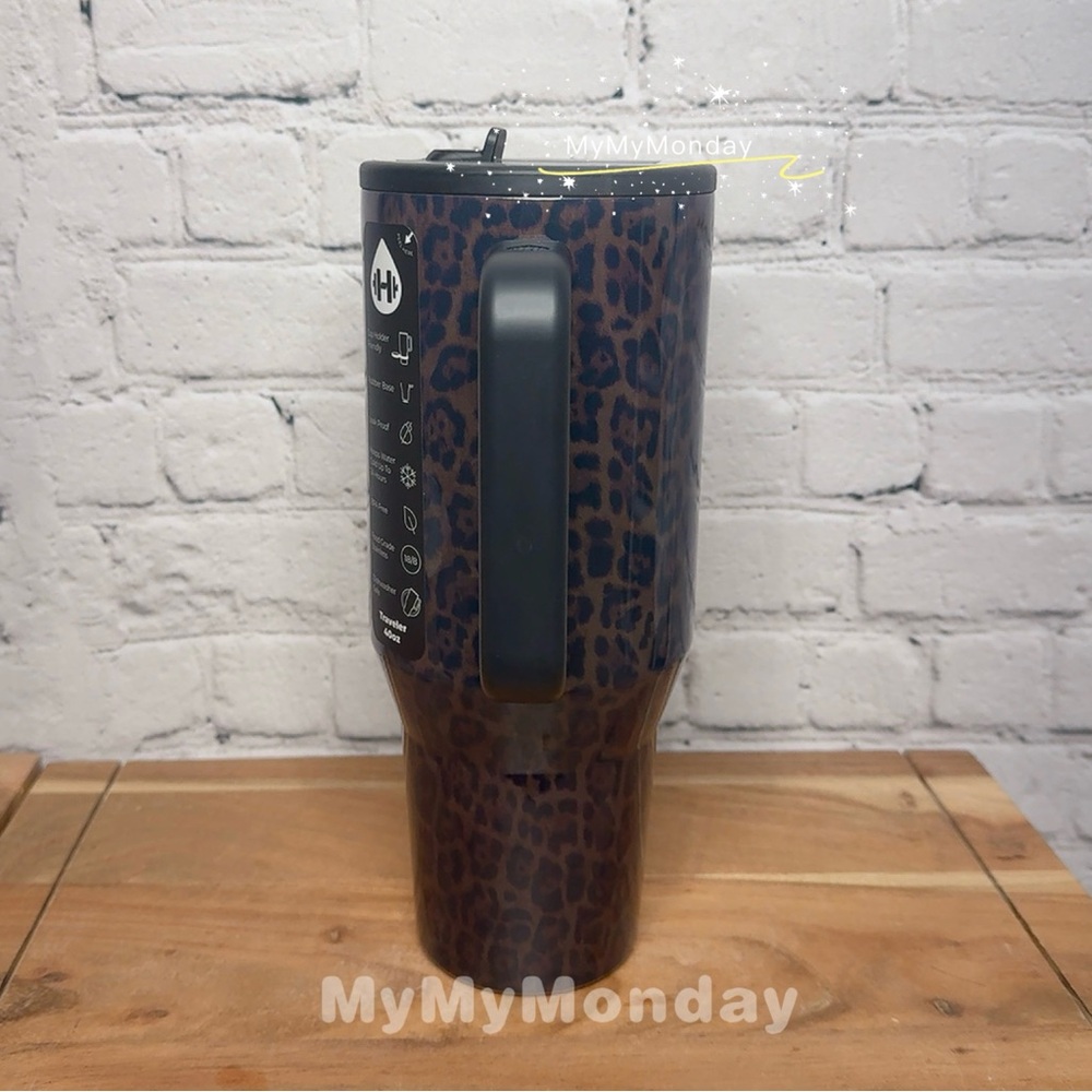 HydroJug ACTA Luxe 40oz Leopard Tumbler - Picture 4 of 10